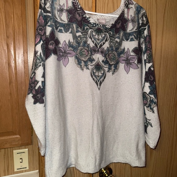 Chico's Sweaters - Vintage Chico's Multicolor Knit Sweater